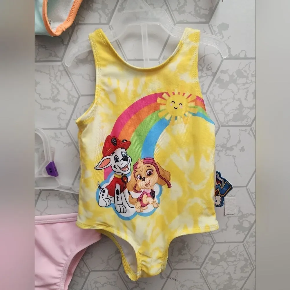 Lot of three (3) Baby Girls Summer Swimsuits, Size 12 months, New